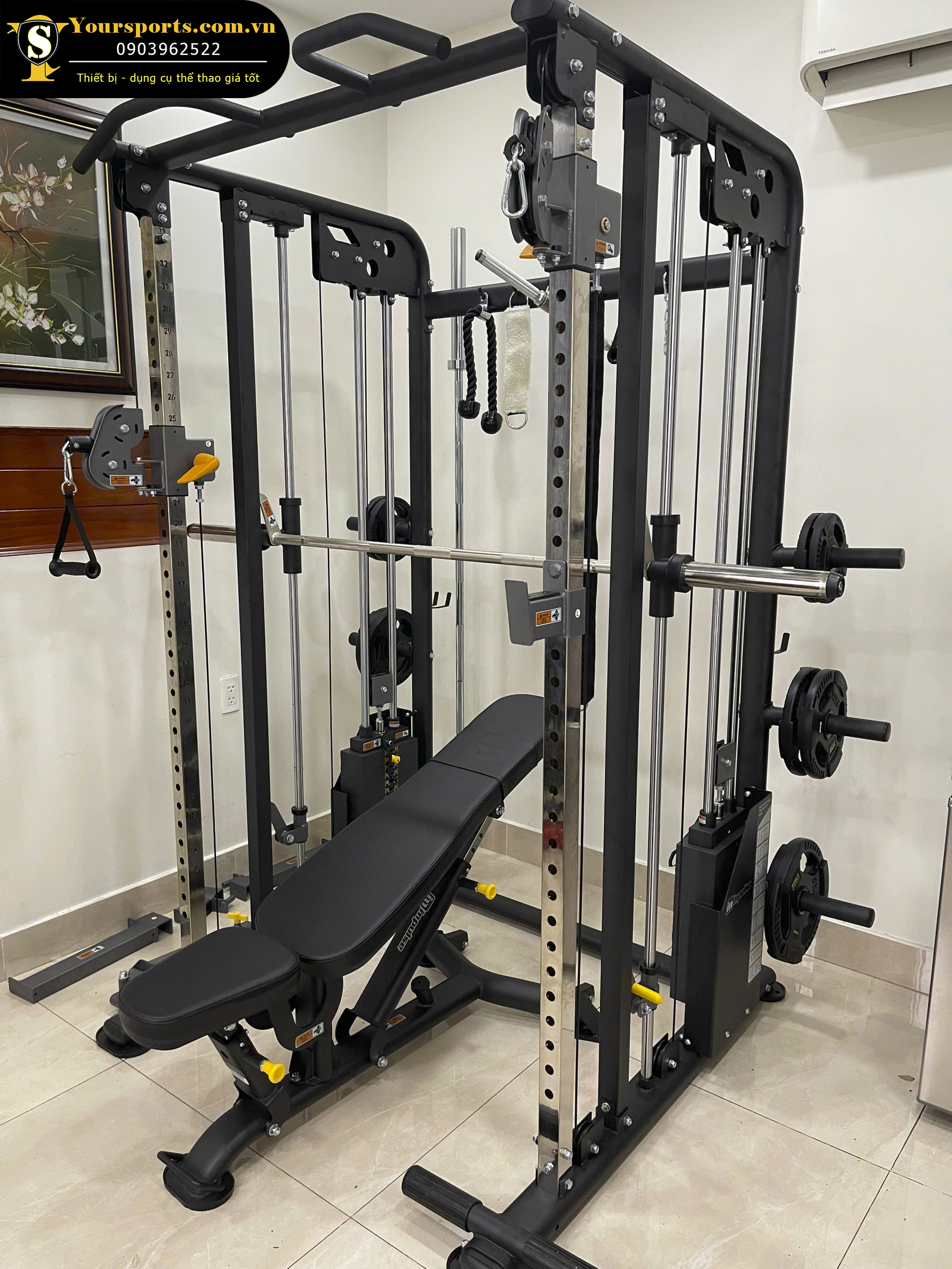 PHÒNG TẬP GYM HIỆN ĐẠI TẠI BIÊN HÒA VỚI TRANG THIẾT BỊ TIÊN TIẾN